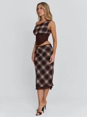 Narelle-Top-Brown-Check
