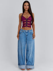 Kamila-Crop-Top-Purple