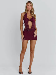 Kariel-Mini-Dress-Purple