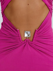 Jayne-Mini-Dress-Fuchsia