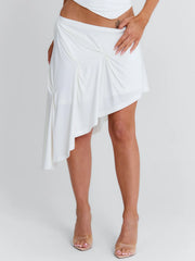 Noemai-Midi-Skirt-White