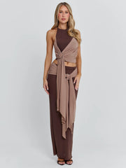 Nerina-Maxi-Skirt-Chocolate