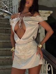 Lillianne-Mini-Dress-Ivory