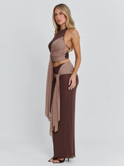 Nerina-Maxi-Skirt-Chocolate