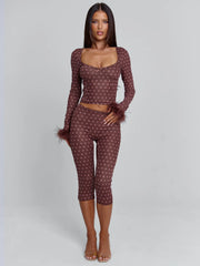 Mahria-Pant-Brown-Polka-Dot
