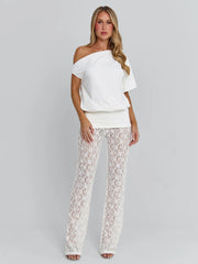 Avenelle-Pant-White
