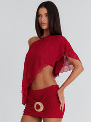 Jillian-Mini-Skirt-Red