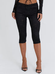 Rhachel-Capri-Pant-Black
