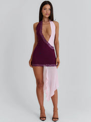 Natalee-Mini-Dress-Burgundy