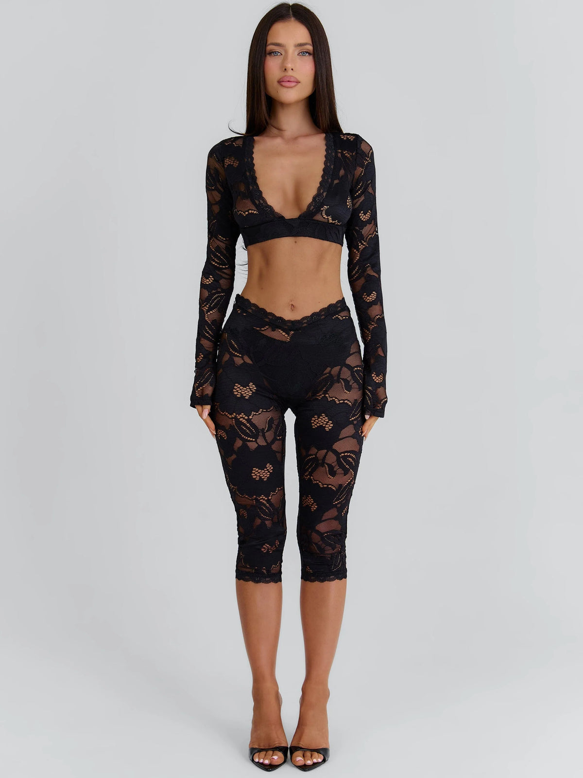 Morena-Capri-Pant-Black