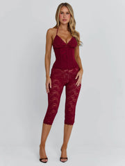 Cendre-Playsuit-Burgundy