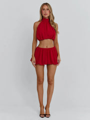 Anahi-Mini-Skirt-Red