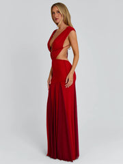 Thessa-Maxi-Dress-Red