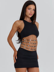 Meghan-Mini-Dress-Black