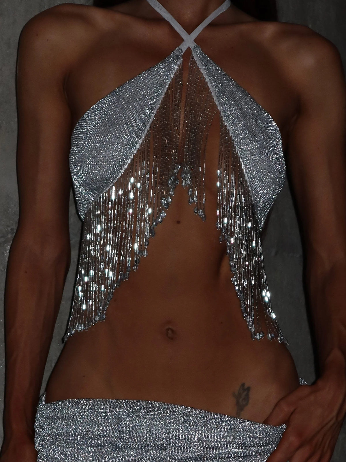 Tyla-Crop-Top-Silver