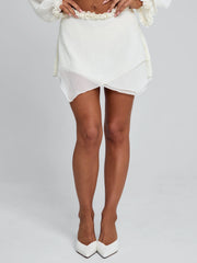 Mae-Mini-Skirt-Ivory