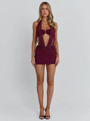 Kariel-Mini-Dress-Purple