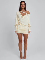 Azari-Mini-Dress-Cream