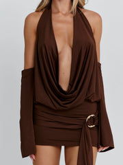 Celina-Mini-Dress-Chocolate