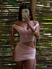 Leona-Mini-Dress-Pink-Stripe