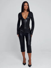 Sivana-Capri-Pant-Black